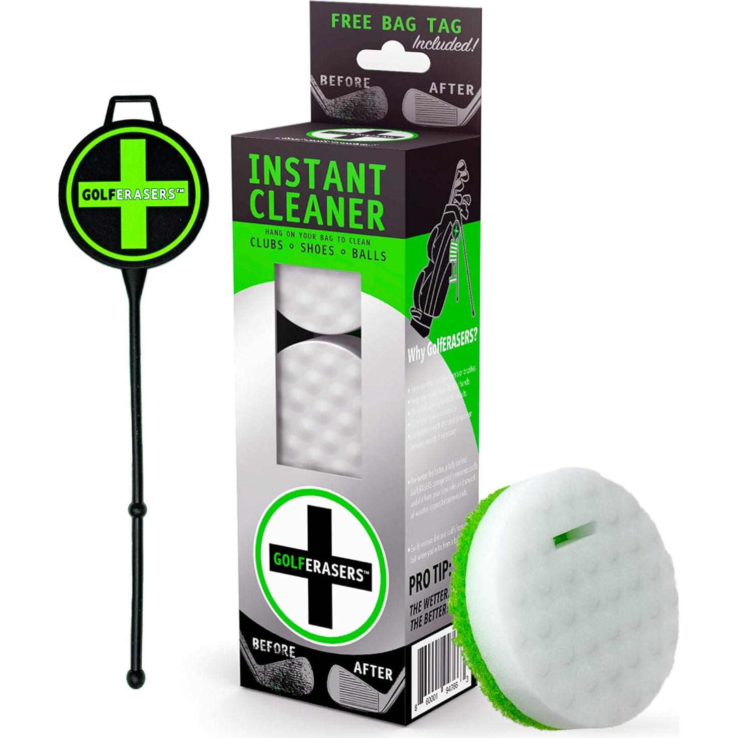Limpiador de Golf Instantáneo GolfERASERS - Paquete de 6