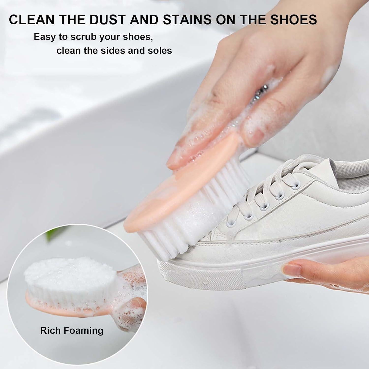 Paquete de 2 cepillos de limpieza Selaurel - Azul y Rosa