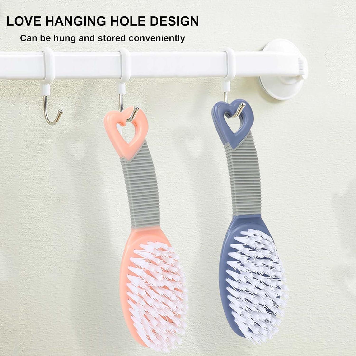 Paquete de 2 cepillos de limpieza Selaurel - Azul y Rosa