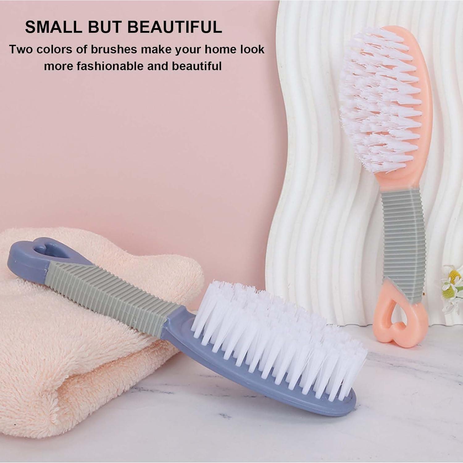 Paquete de 2 cepillos de limpieza Selaurel - Azul y Rosa