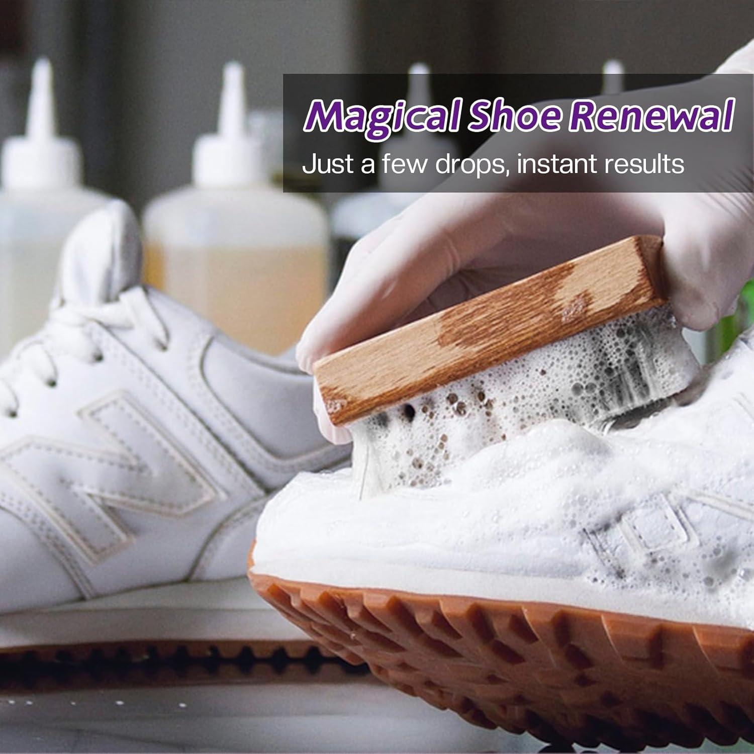 Kit Limpiador de Zapatos BERIOVE - Multiusos para Lona y Nubuck