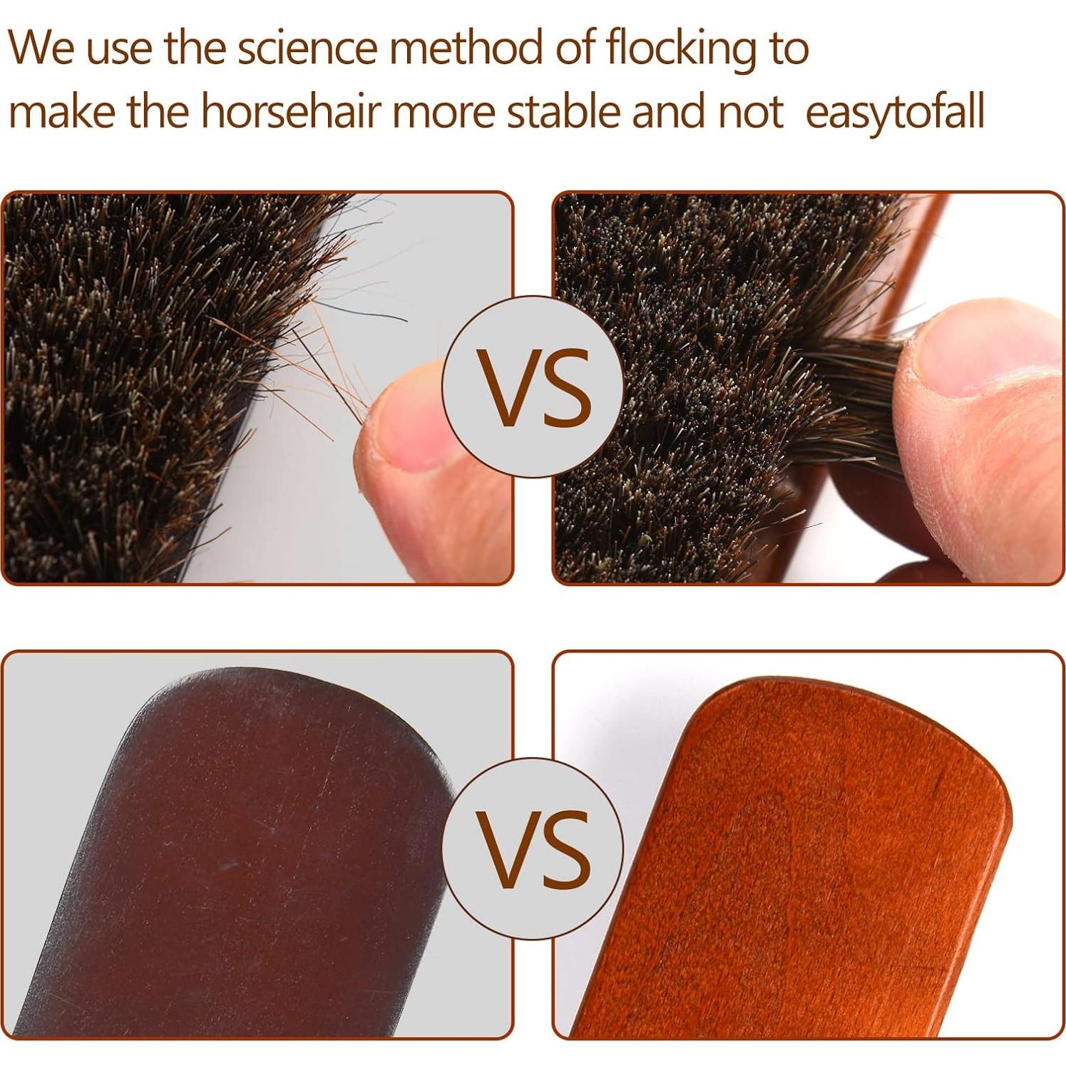 Kit de Cepillos para Zapatos de Cuero Unekez - 4 Piezas