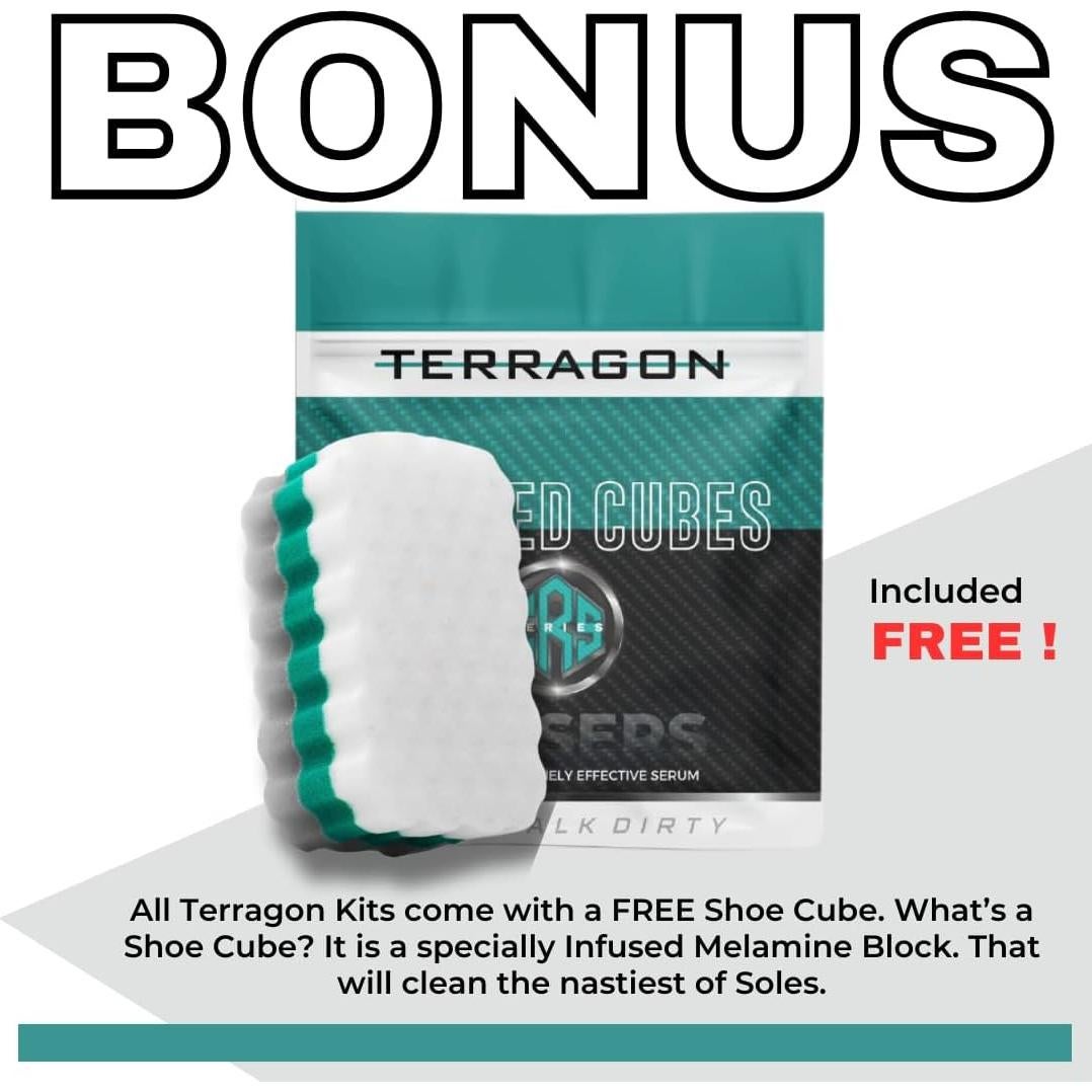 Kit de Limpieza de Zapatos Terragon Kinetic Cleanse - Eléctrico