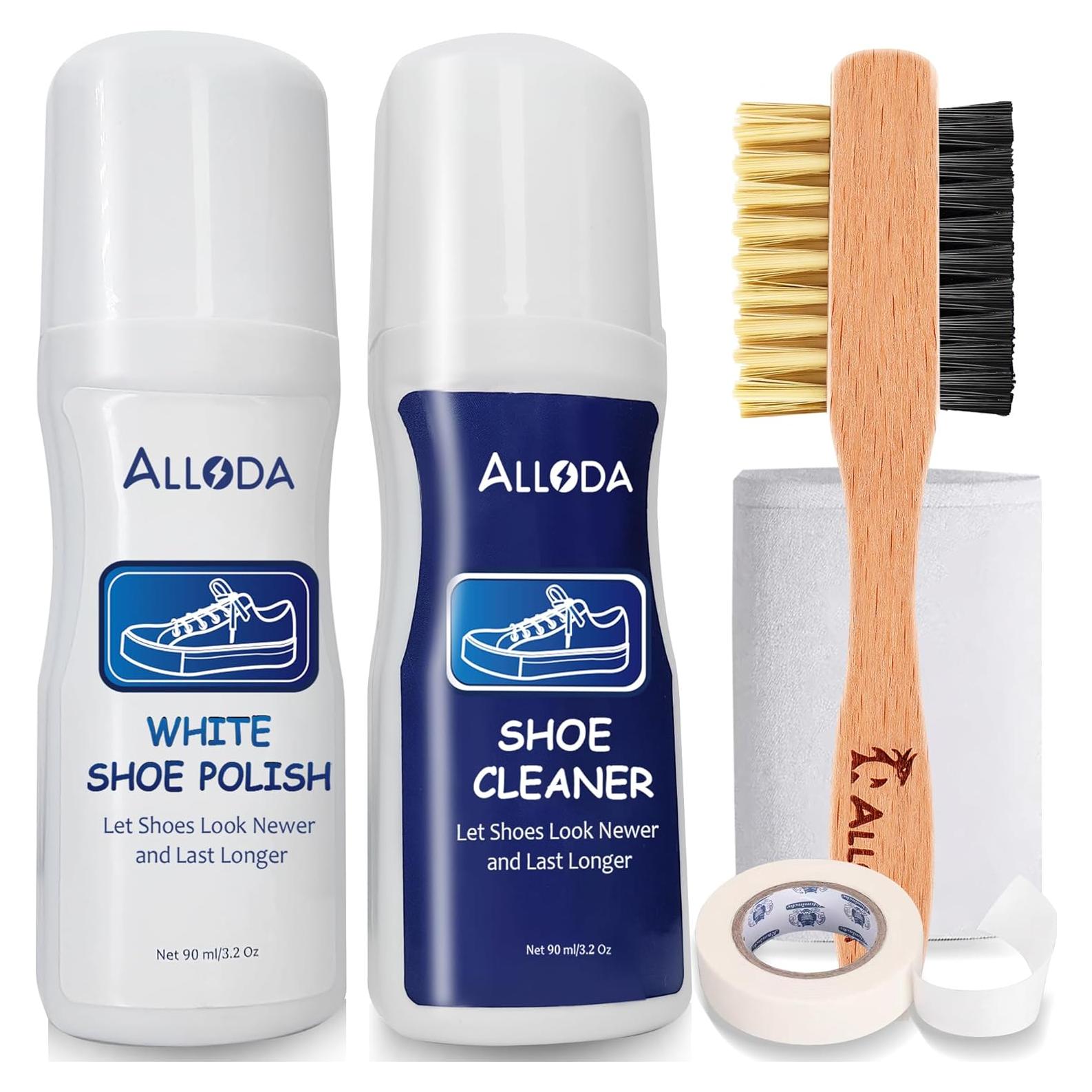 Kit de Limpieza de Zapatos Alloda Todo en Uno 90ml