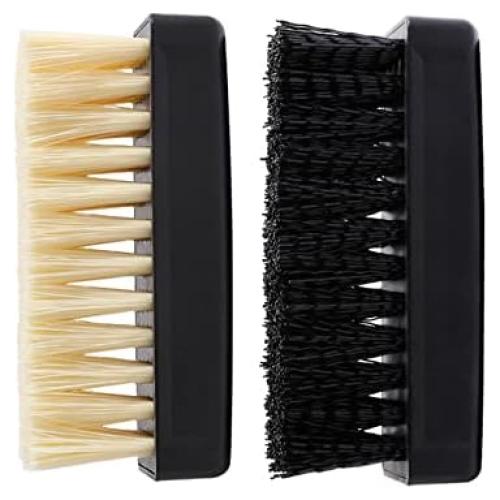 Cepillo de Limpieza para Zapatos GUZI - 2 Piezas, Suave y Duro