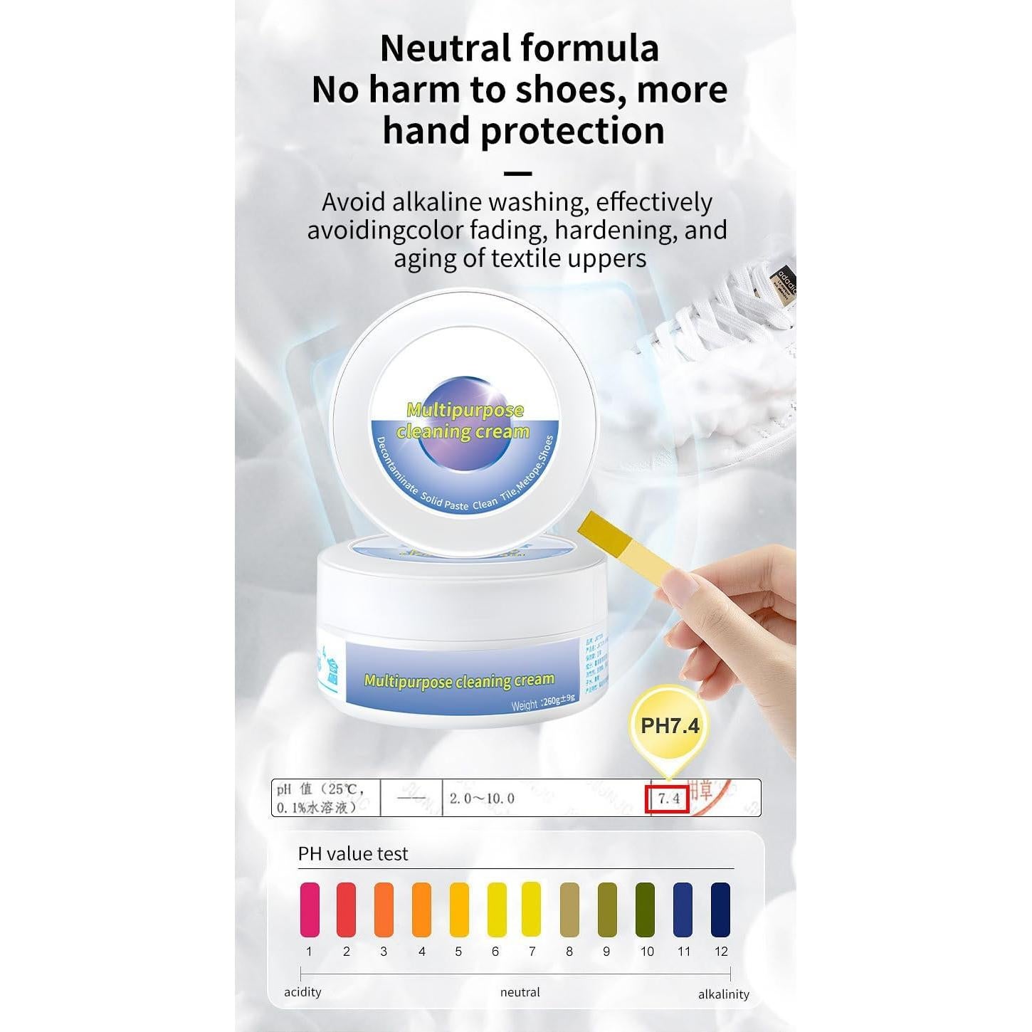 Crema de Limpieza Multifuncional SENIWU 260g - Multiusos