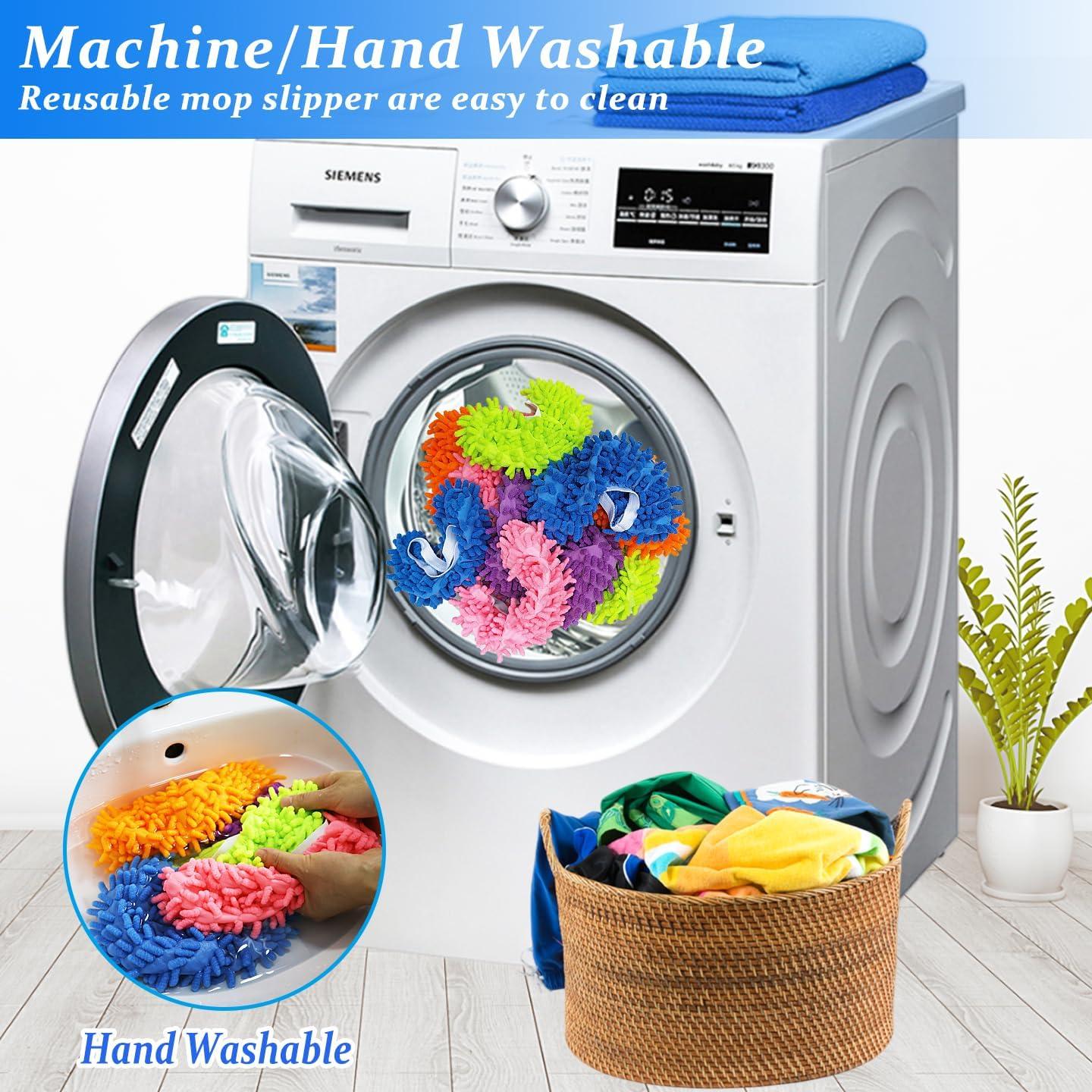 Cubiertas de Zapatos Duster BAIDOON 4 Pcs Reutilizables Microfibra