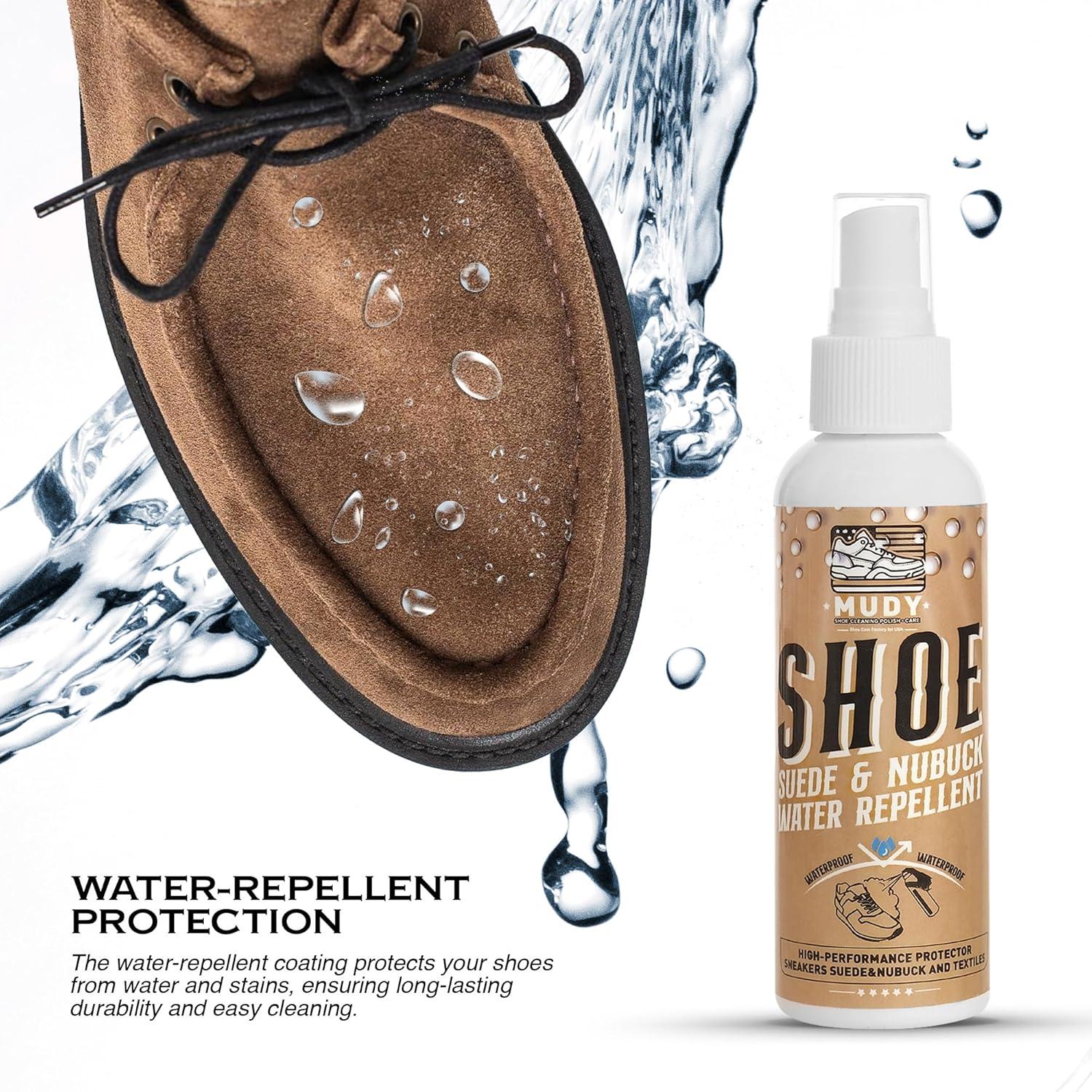 Kit Limpiador de Zapatos Ante y Nubuck con Repelente Agua