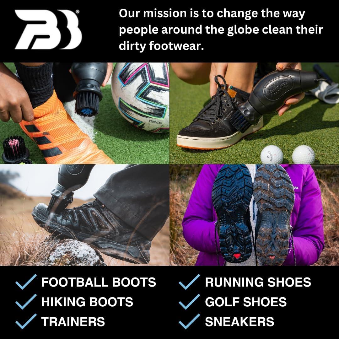 BootBuddy Cepillo Limpiador de Calzado - Multiusos para Botas y Zapatos