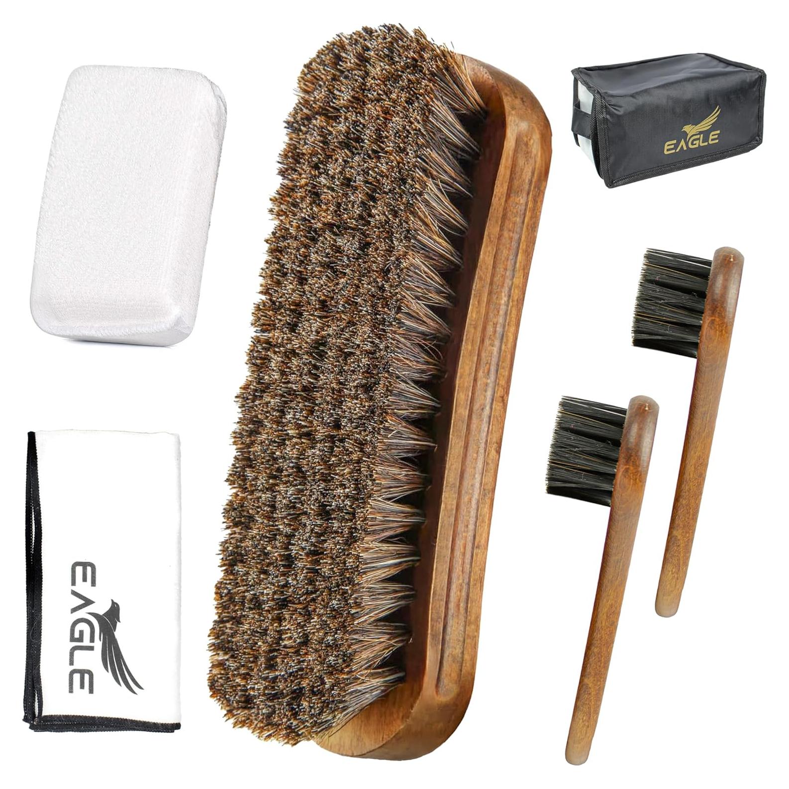 Kit de Cuidado de Cuero Eagle - 5 Piezas para Zapatos y Accesorios