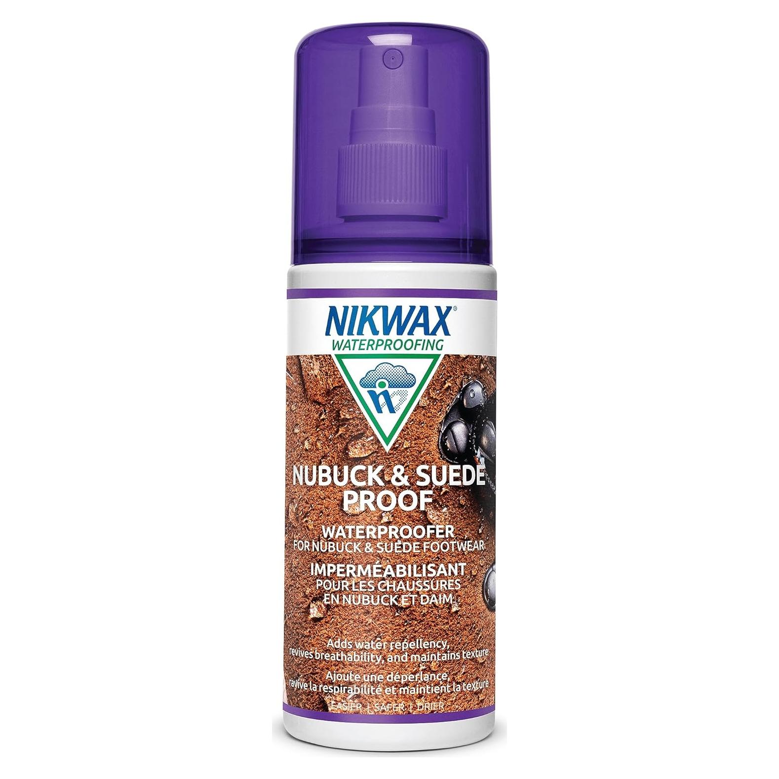 Nikwax Nubuck & Suede Proof 125ml Spray Impermeabilizante