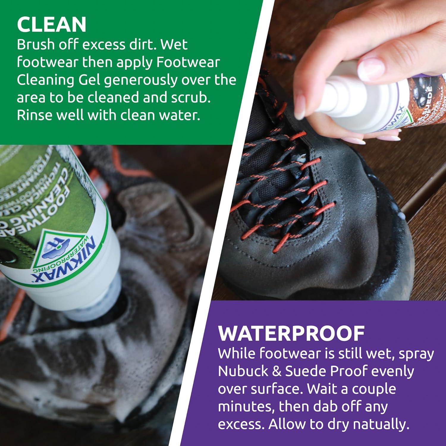 Nikwax Nubuck & Suede Proof 125ml Spray Impermeabilizante