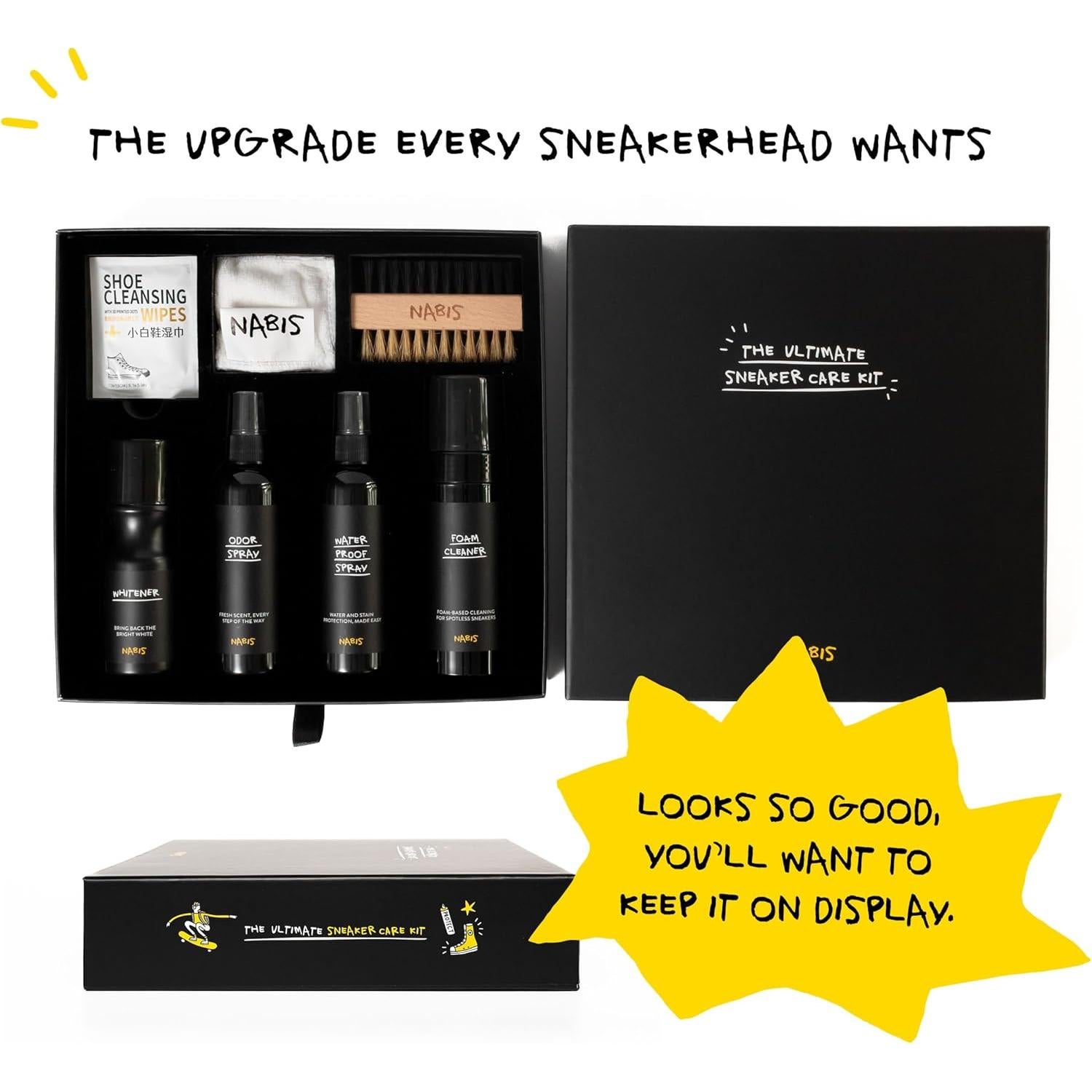 Kit de limpieza de zapatillas 7 en 1 Premium - Cuidado total