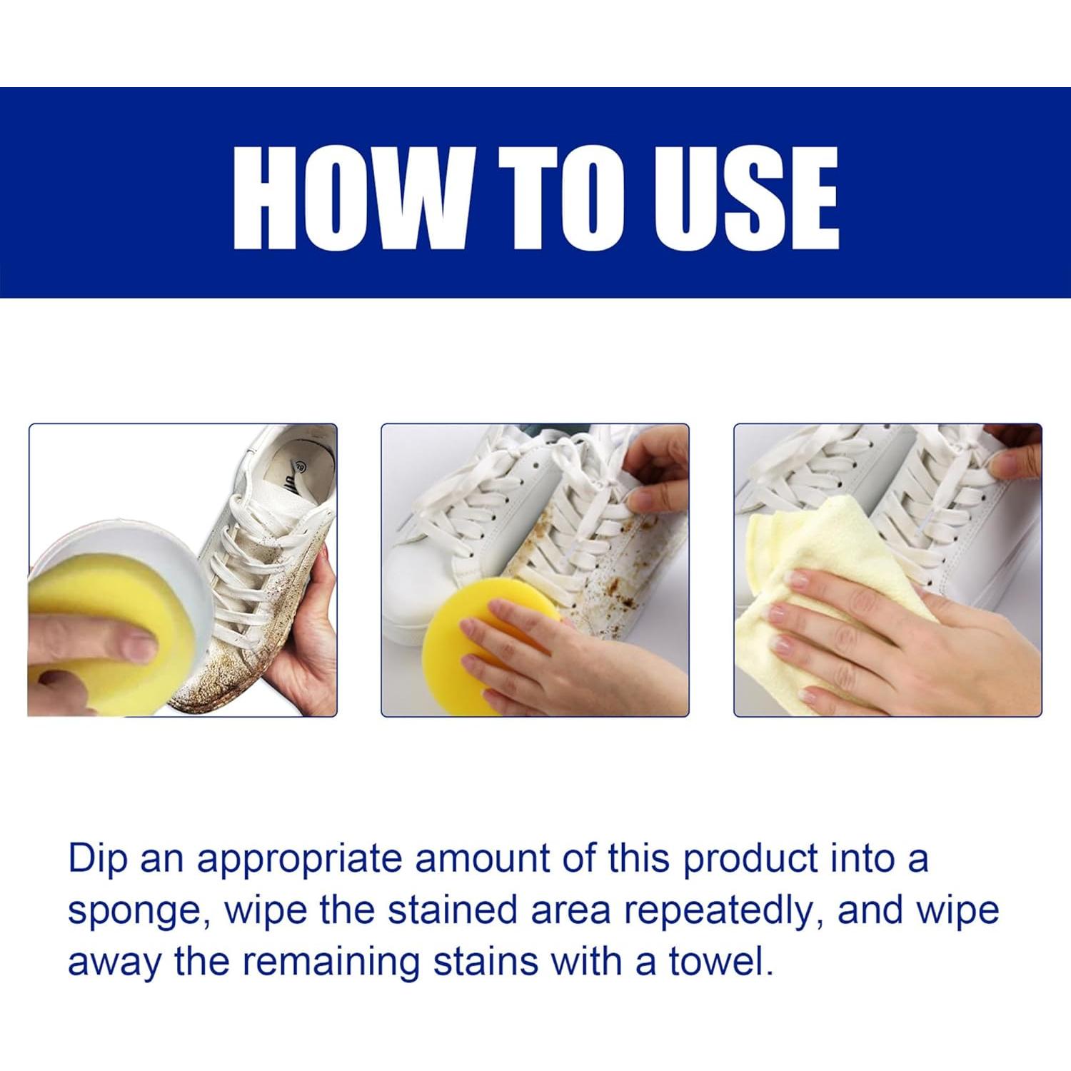 Crema de Limpieza Multifuncional SENIWU 100g para Zapatos y Más