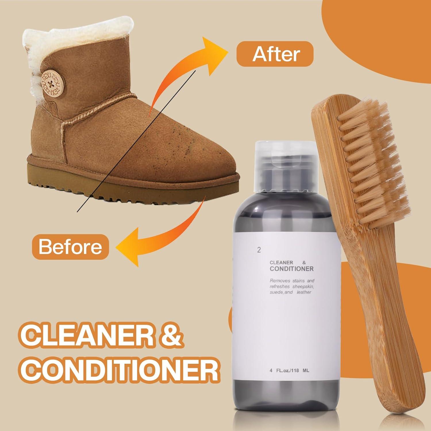 Kit de Limpieza de Zapatos CPDUSTER: Limpiador, Protector y Cepillos