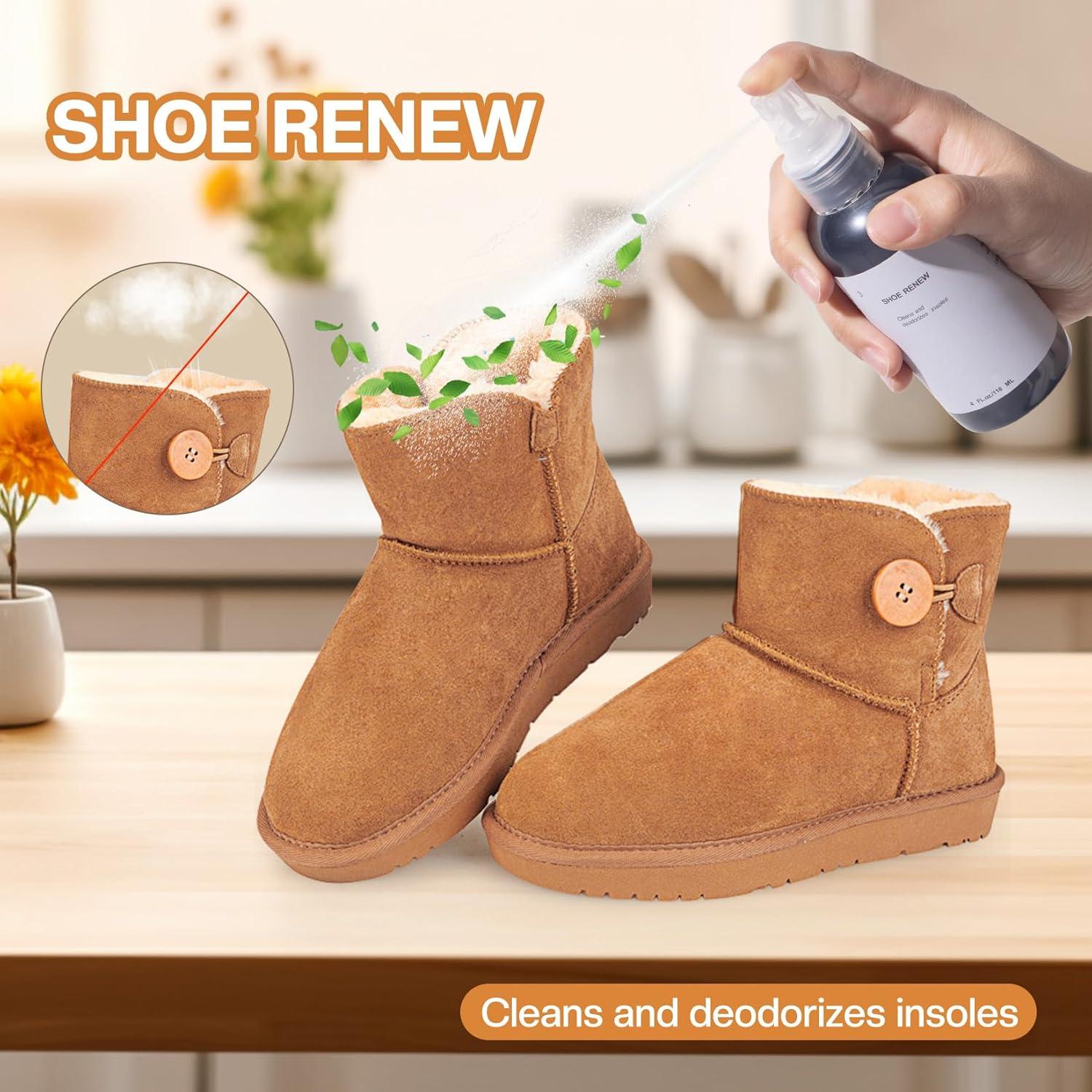 Kit de Limpieza de Zapatos CPDUSTER: Limpiador, Protector y Cepillos