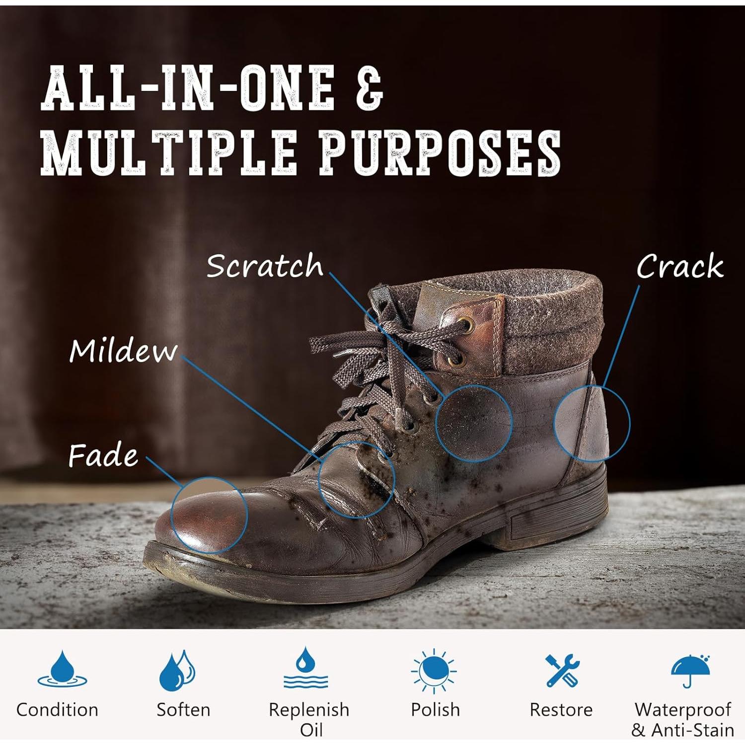 MEKER Aceite de Visón 100g - Acondicionador para Cuero