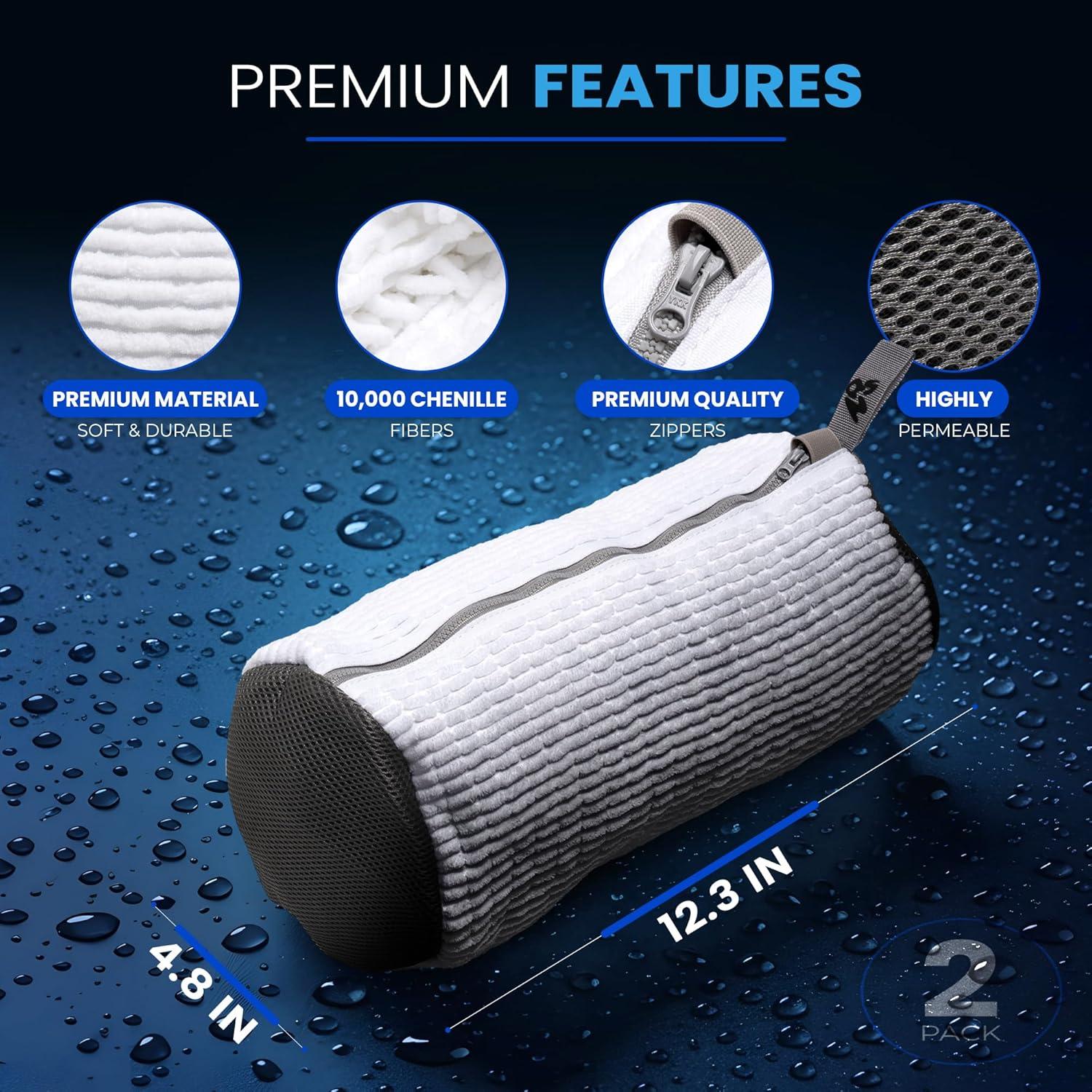 Kit de Spa para Zapatillas NRS - 2 Bolsas de Lavado y 1 Par de Árboles