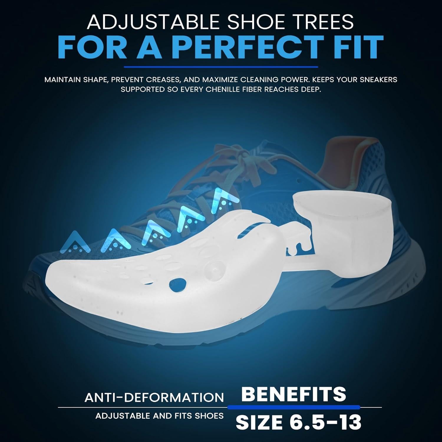 Kit de Spa para Zapatillas NRS - 2 Bolsas de Lavado y 1 Par de Árboles