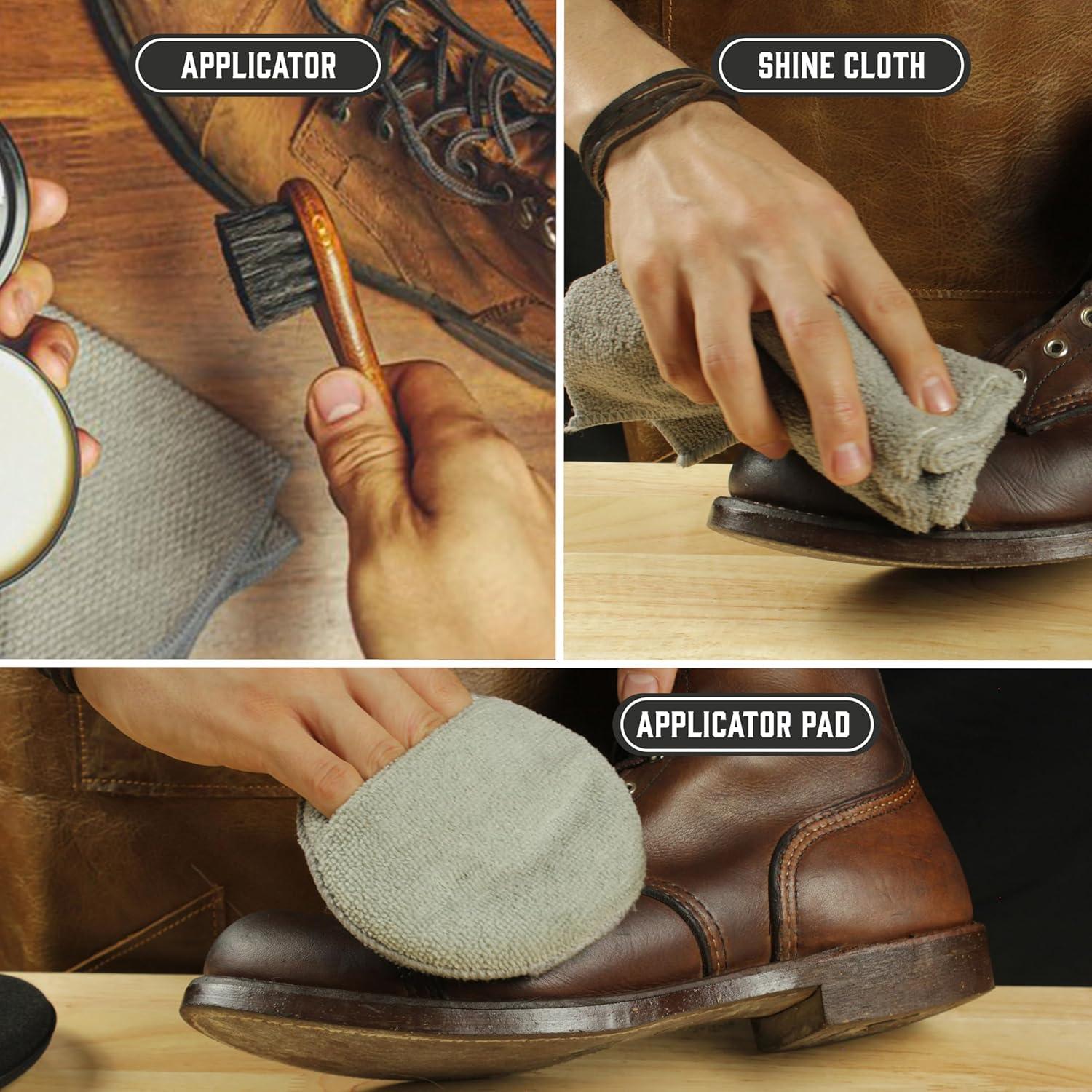 Kit de Cuidado de Cuero Eagle - Jabón de Montura y Aceite de Mink