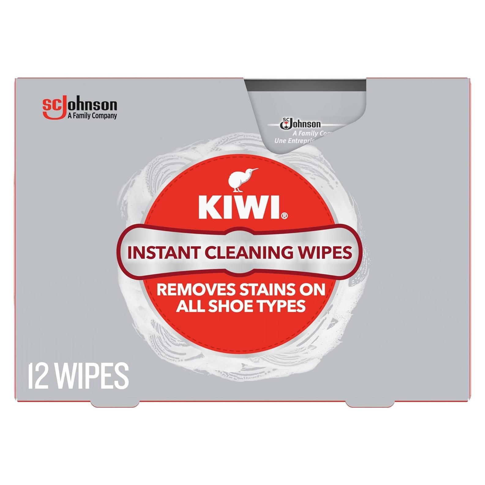 Toallitas de Limpieza Instantáneas KIWI - 12 Unidades