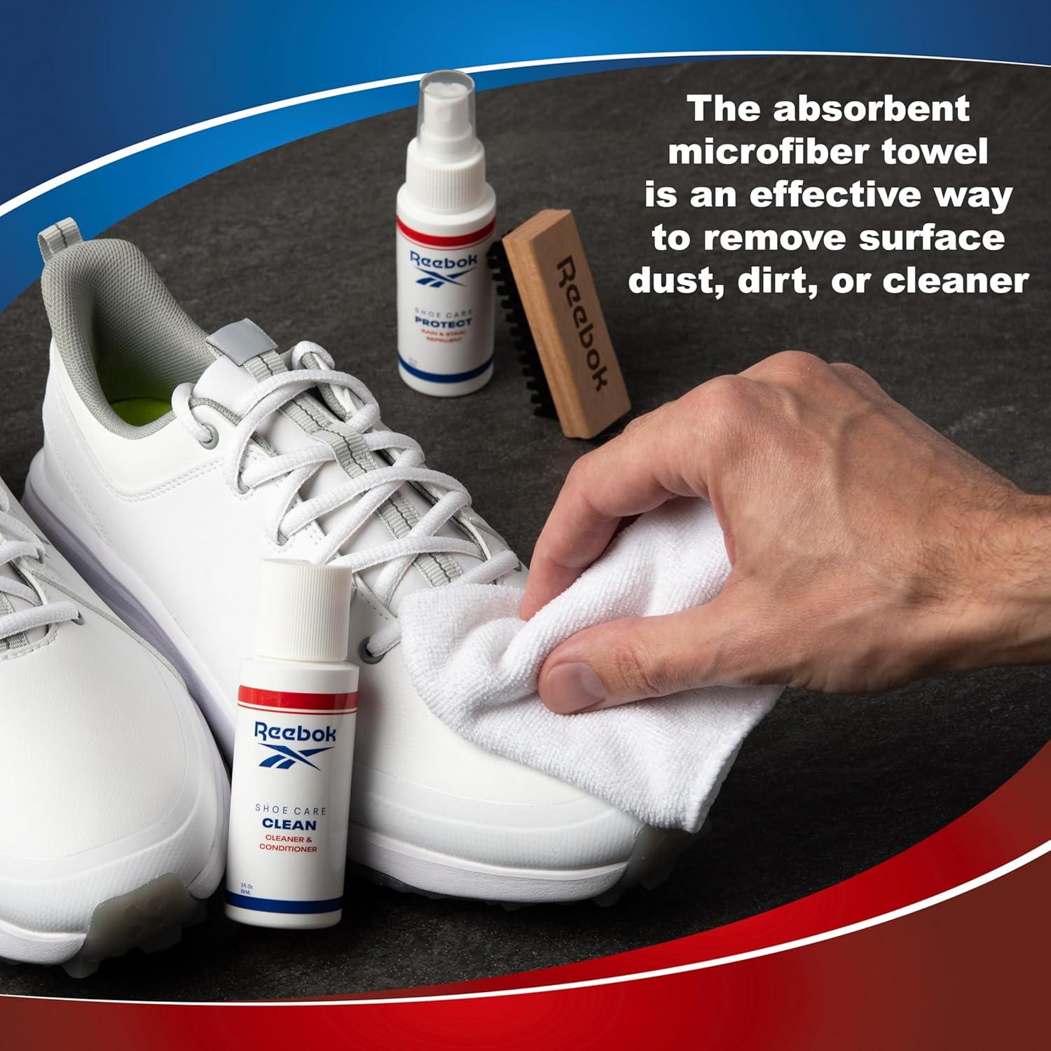 Kit de Limpieza de Zapatos Reebok - 2oz Limpiador y Protector
