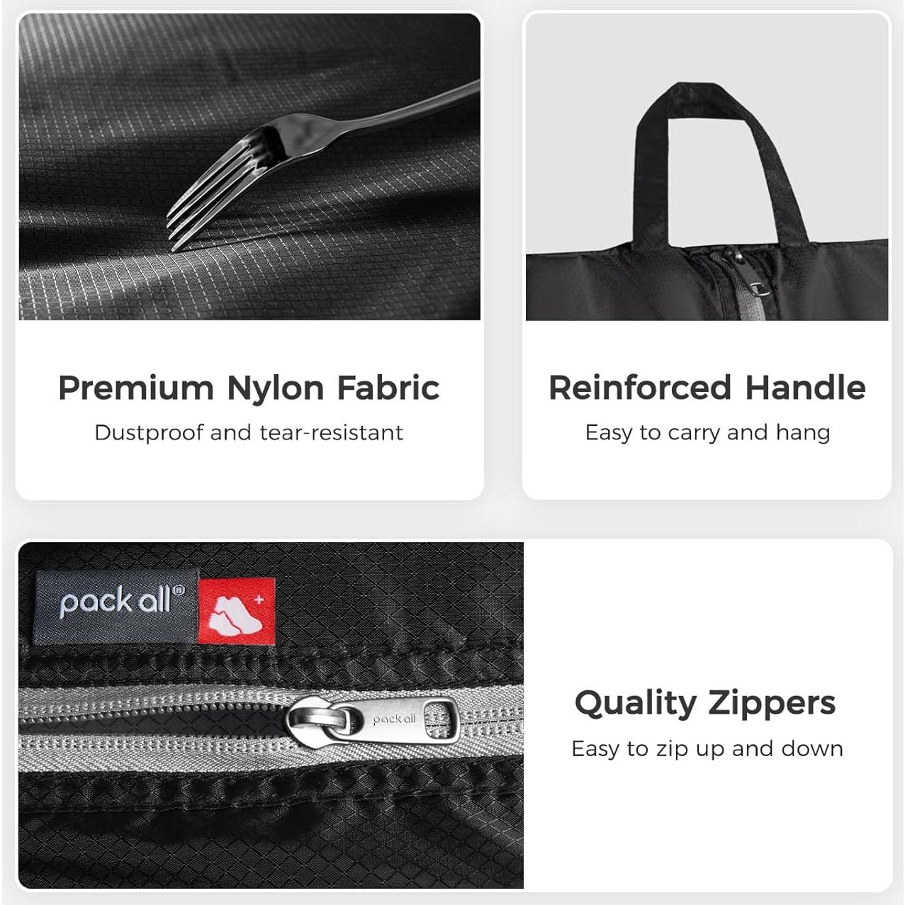 Bolsa de Zapatos Plegable Pack All Ultraligera 40x22x14 cm