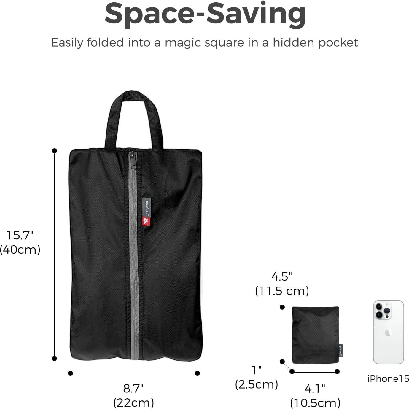 Bolsa de Zapatos Plegable Pack All Ultraligera 40x22x14 cm