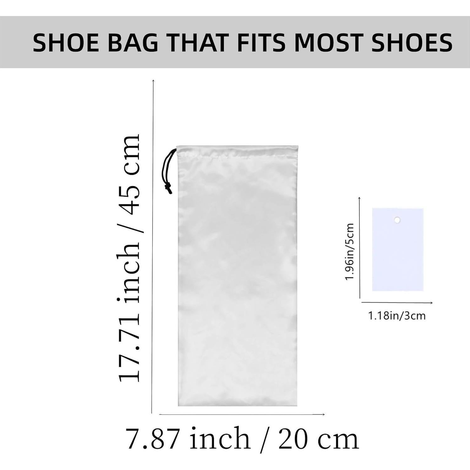 Bolsas para Zapatos de Viaje GONGKANGYUAN - 4 Piezas 45x20cm