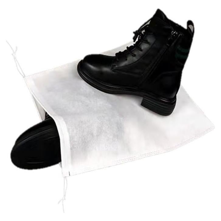 Bolsa de viaje ecológica Gladiolus hybridus 30cm x 40cm para zapatos