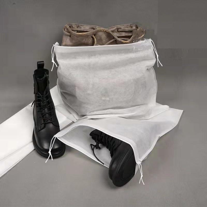 Bolsa de viaje ecológica Gladiolus hybridus 30cm x 40cm para zapatos