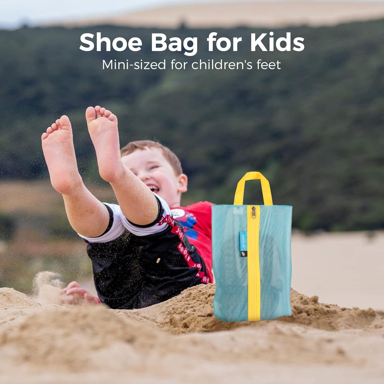 Bolsa de Zapatos Pack All Azul Resistente al Agua 34.5x22.5cm