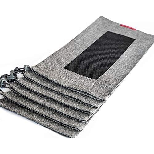 Bolsas para zapatos LeanTravel, juego de 6, malla transpirable