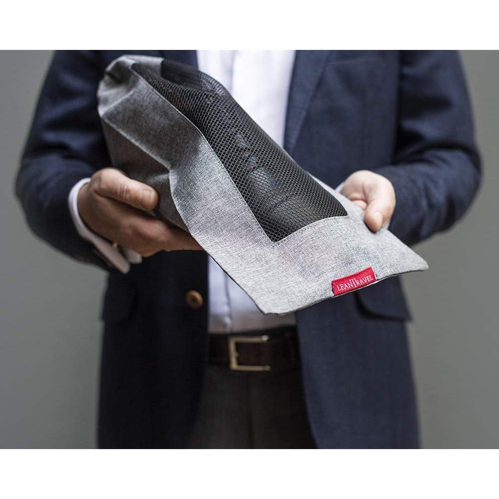 Bolsas para zapatos LeanTravel, juego de 6, malla transpirable