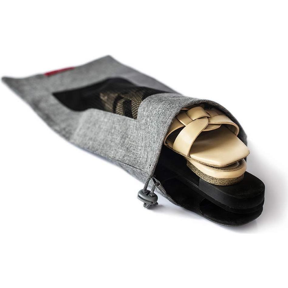 Bolsas para zapatos LeanTravel, juego de 6, malla transpirable