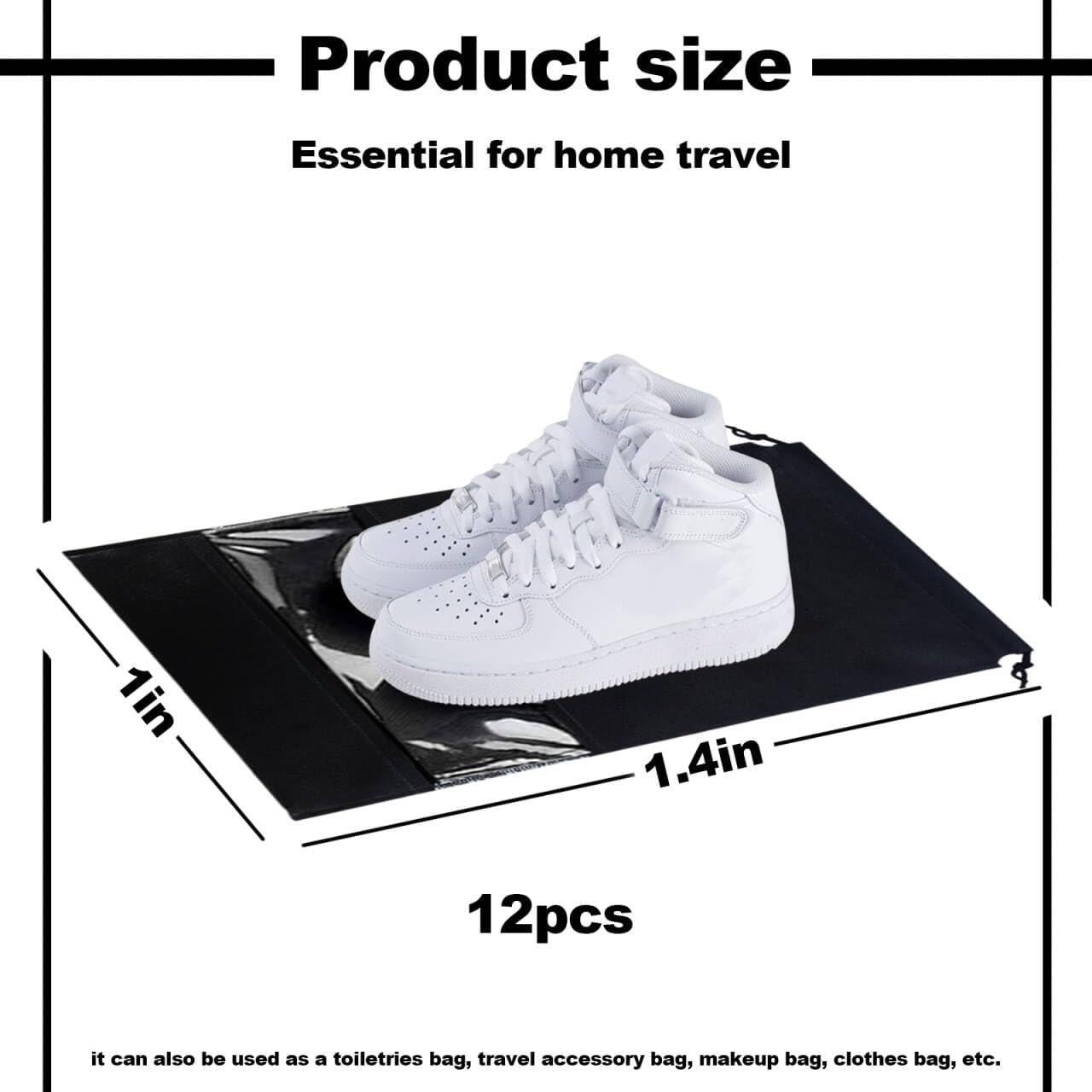 Bolsas para Zapatos de Viaje 12PCS - Organizador Portátil 33x44cm
