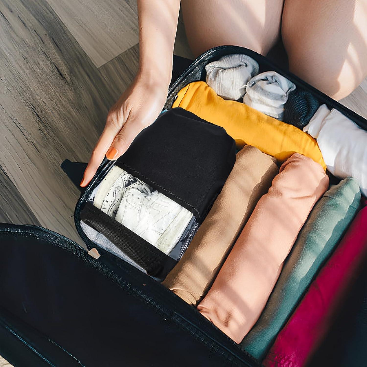 Bolsas para Zapatos de Viaje 12PCS - Organizador Portátil 33x44cm