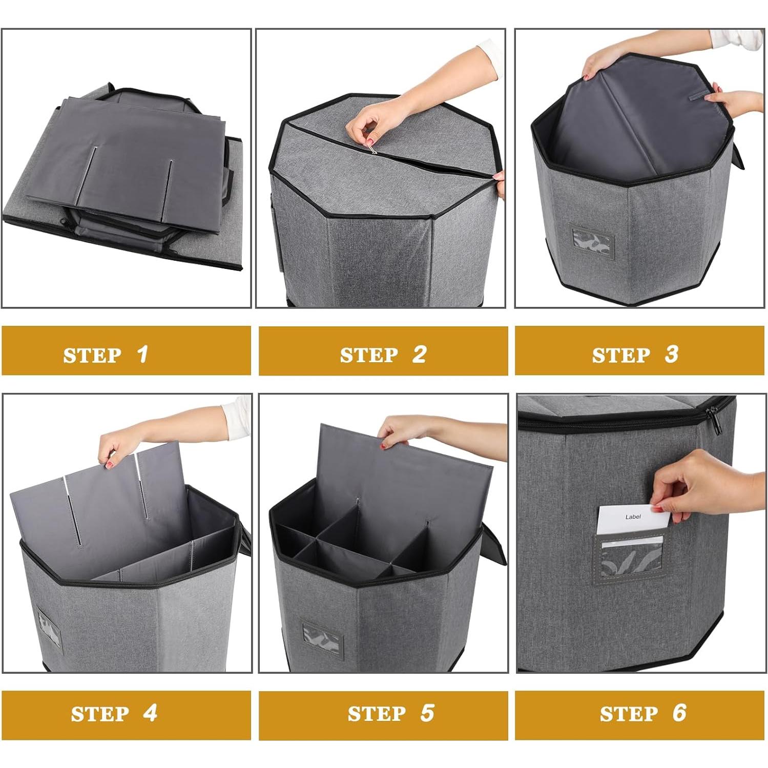 Organizador de Zapatos Plegable Risapor - Capacidad 8 Pares