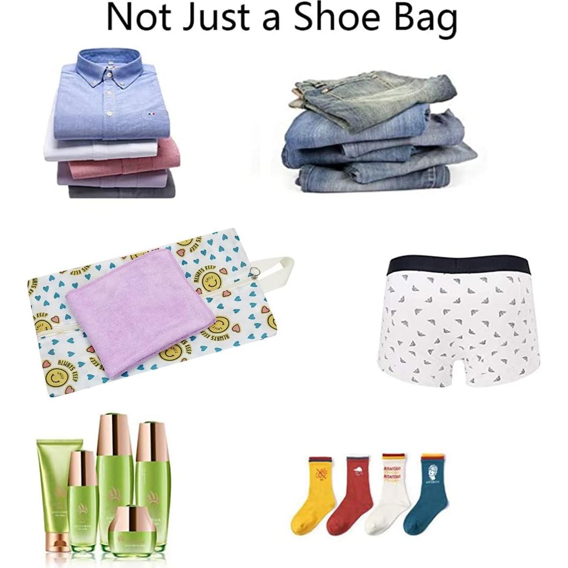 Bolsas de Zapatos de Viaje Impermeables 8 Piezas 35x20cm