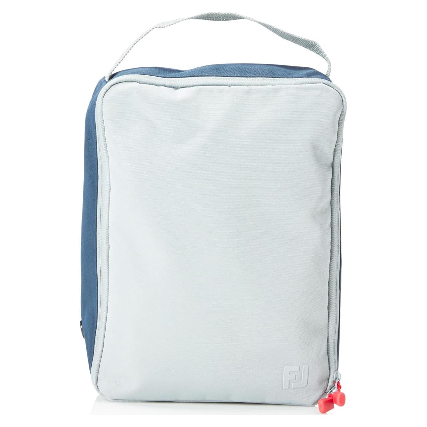 Bolsa de Zapatos de Nylon FootJoy Gris/Navy 24.1x33x12.7 cm