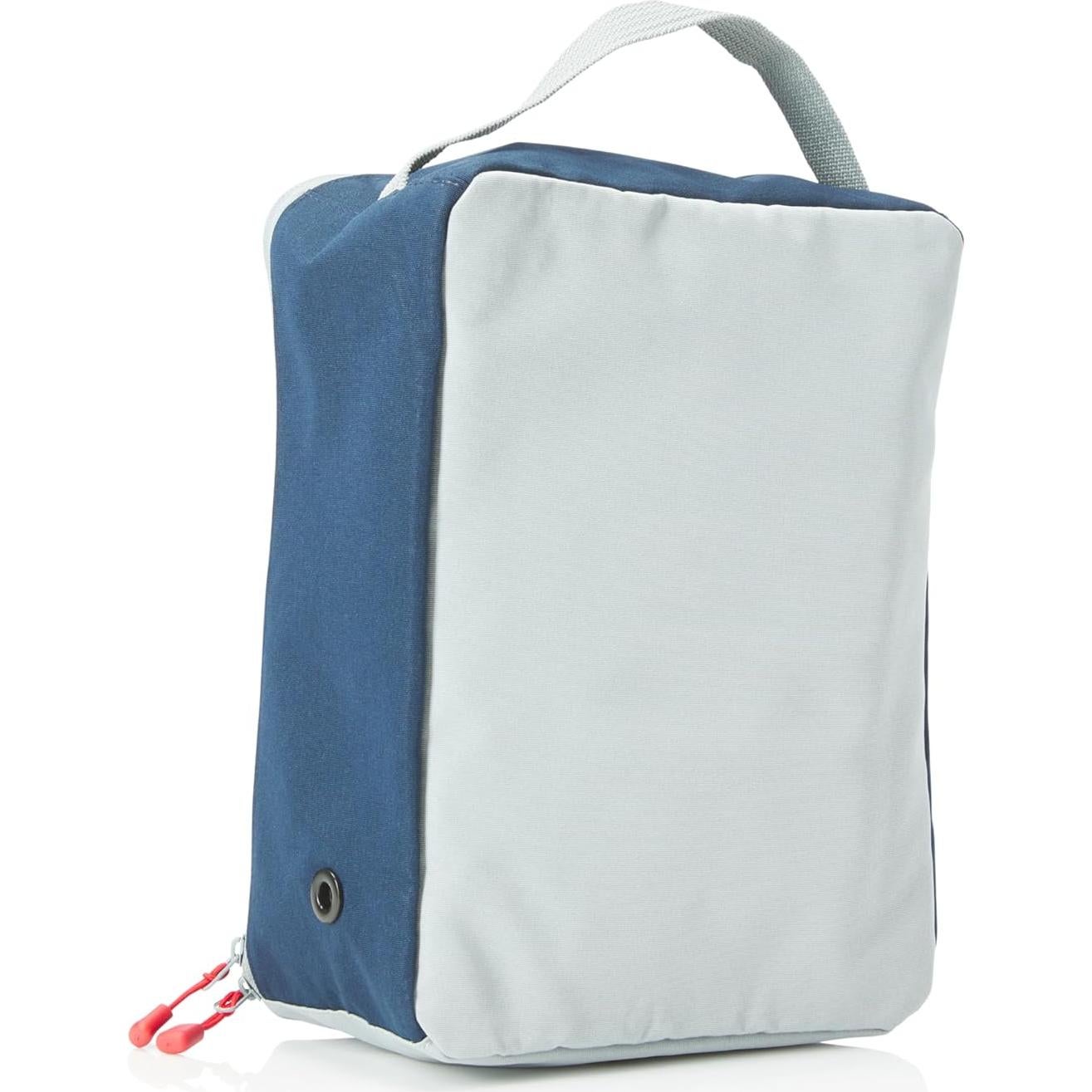 Bolsa de Zapatos de Nylon FootJoy Gris/Navy 24.1x33x12.7 cm