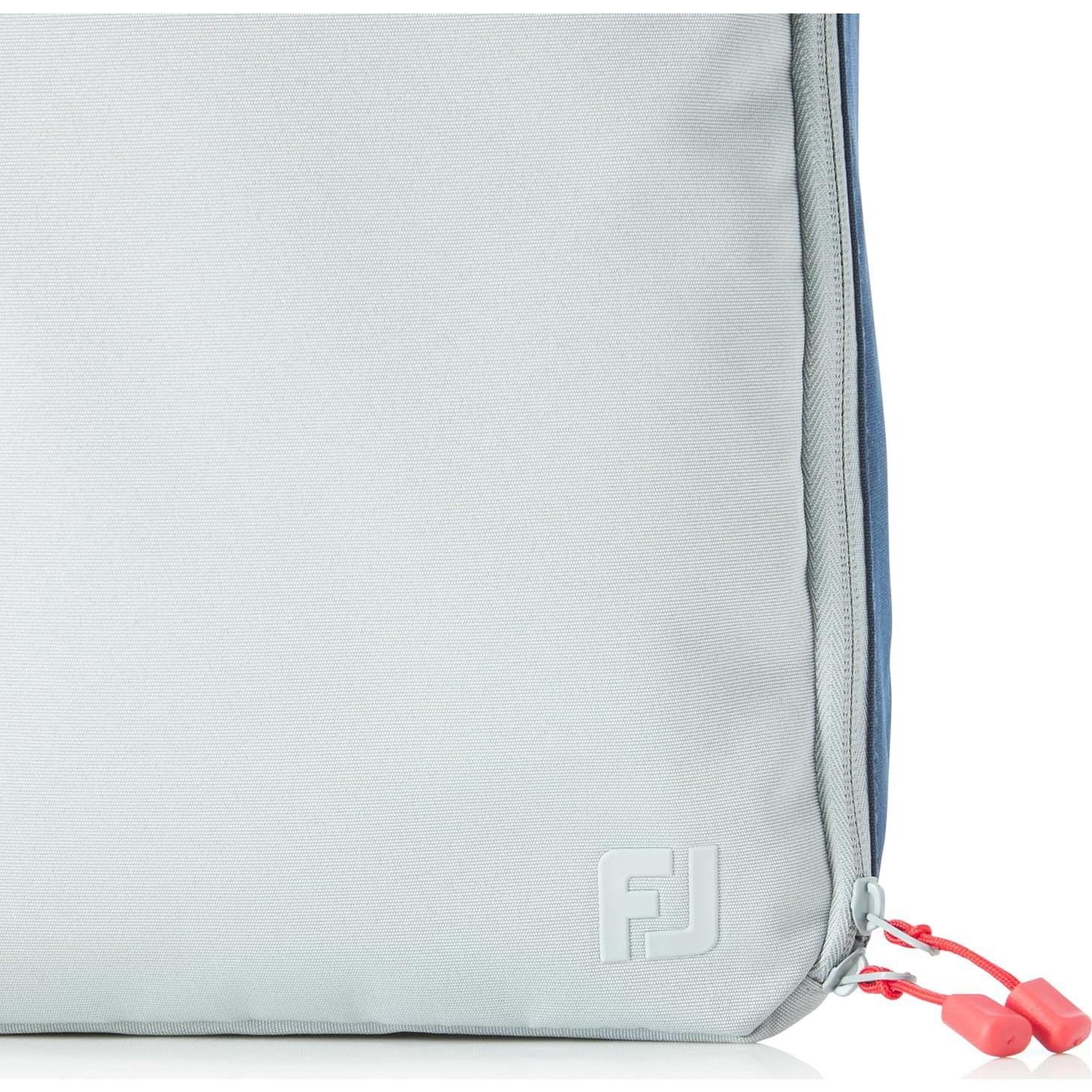 Bolsa de Zapatos de Nylon FootJoy Gris/Navy 24.1x33x12.7 cm