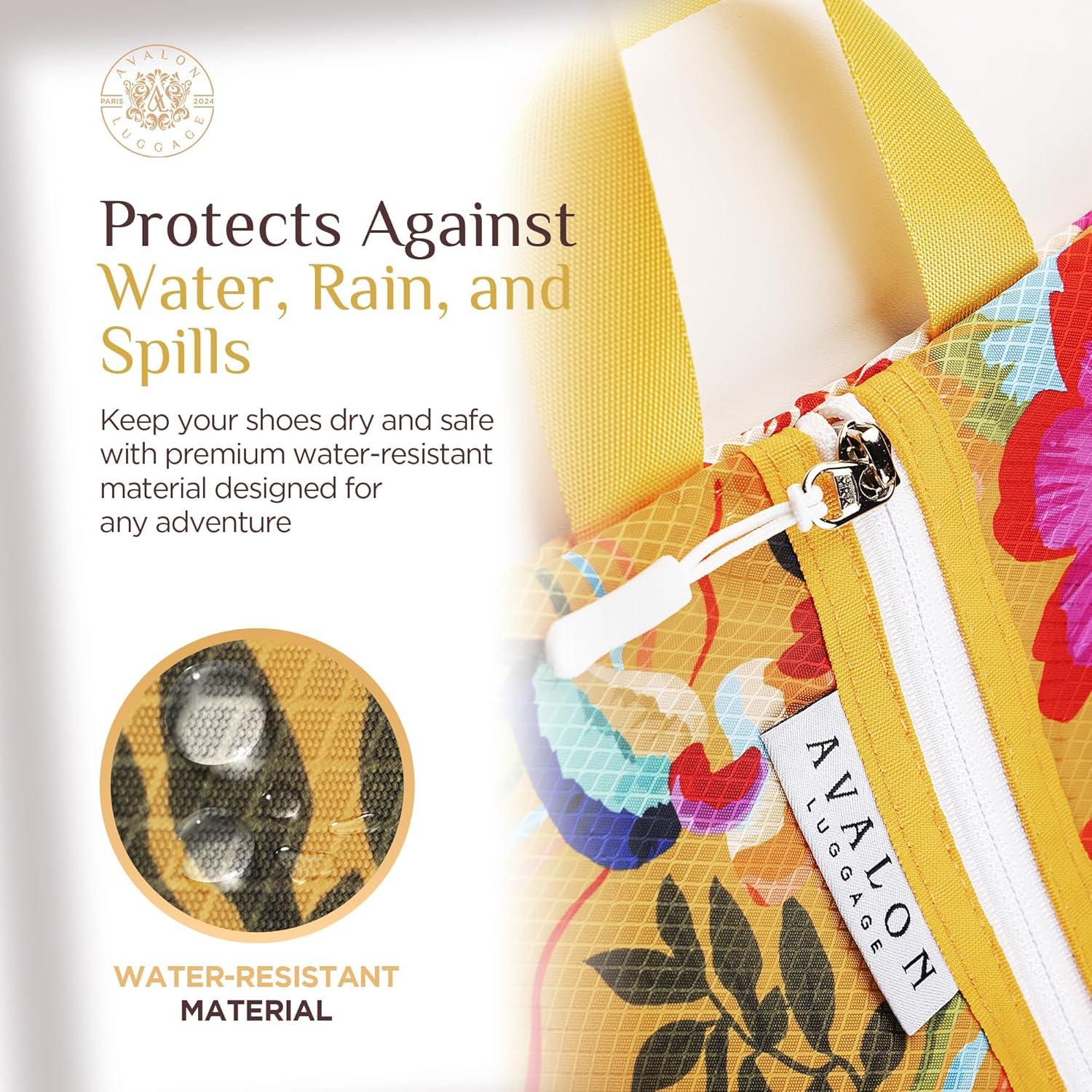 Bolsa para Zapatos de Viaje Avalon - Organizador Impermeable 24.3x14x4.2 cm