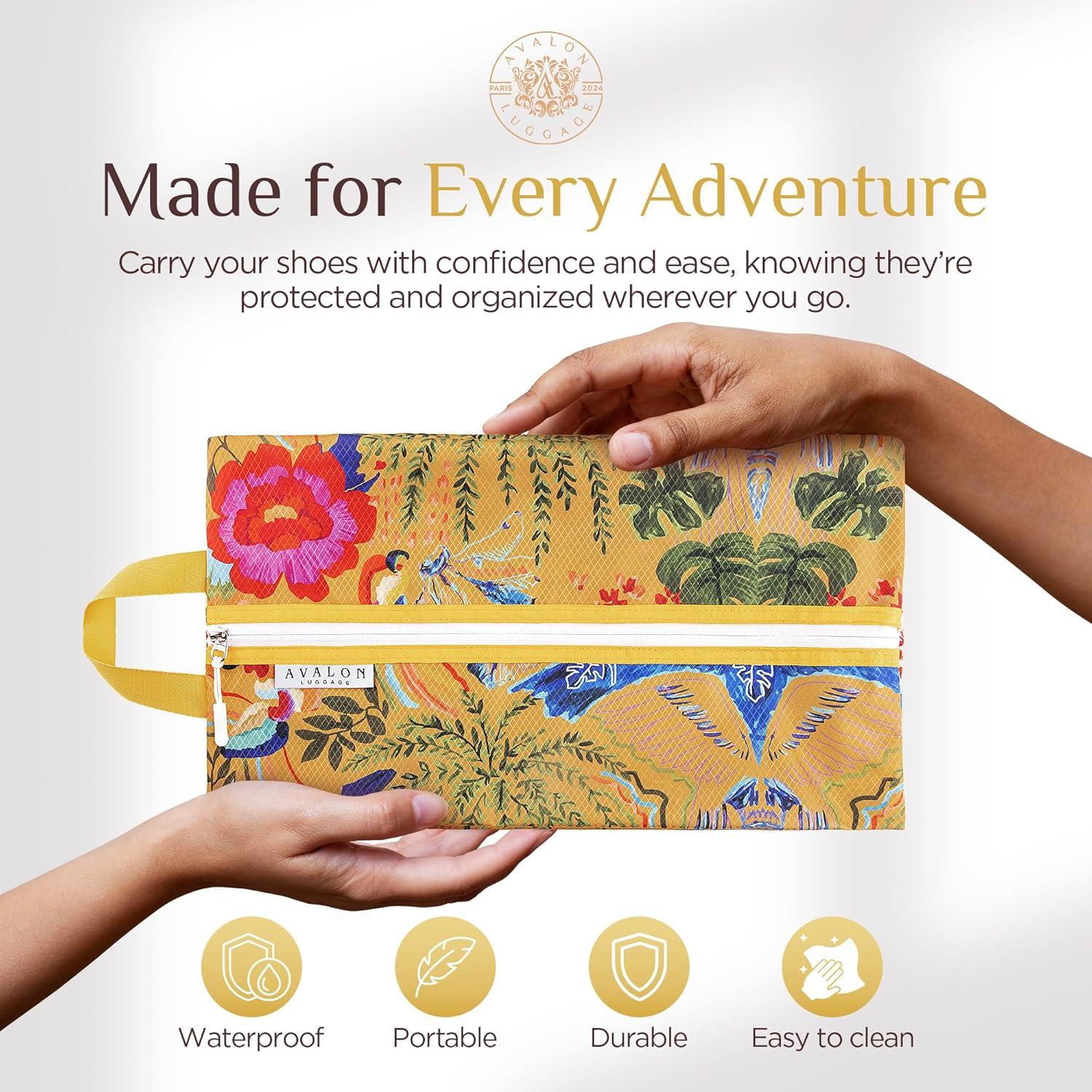 Bolsa para Zapatos de Viaje Avalon - Organizador Impermeable 24.3x14x4.2 cm