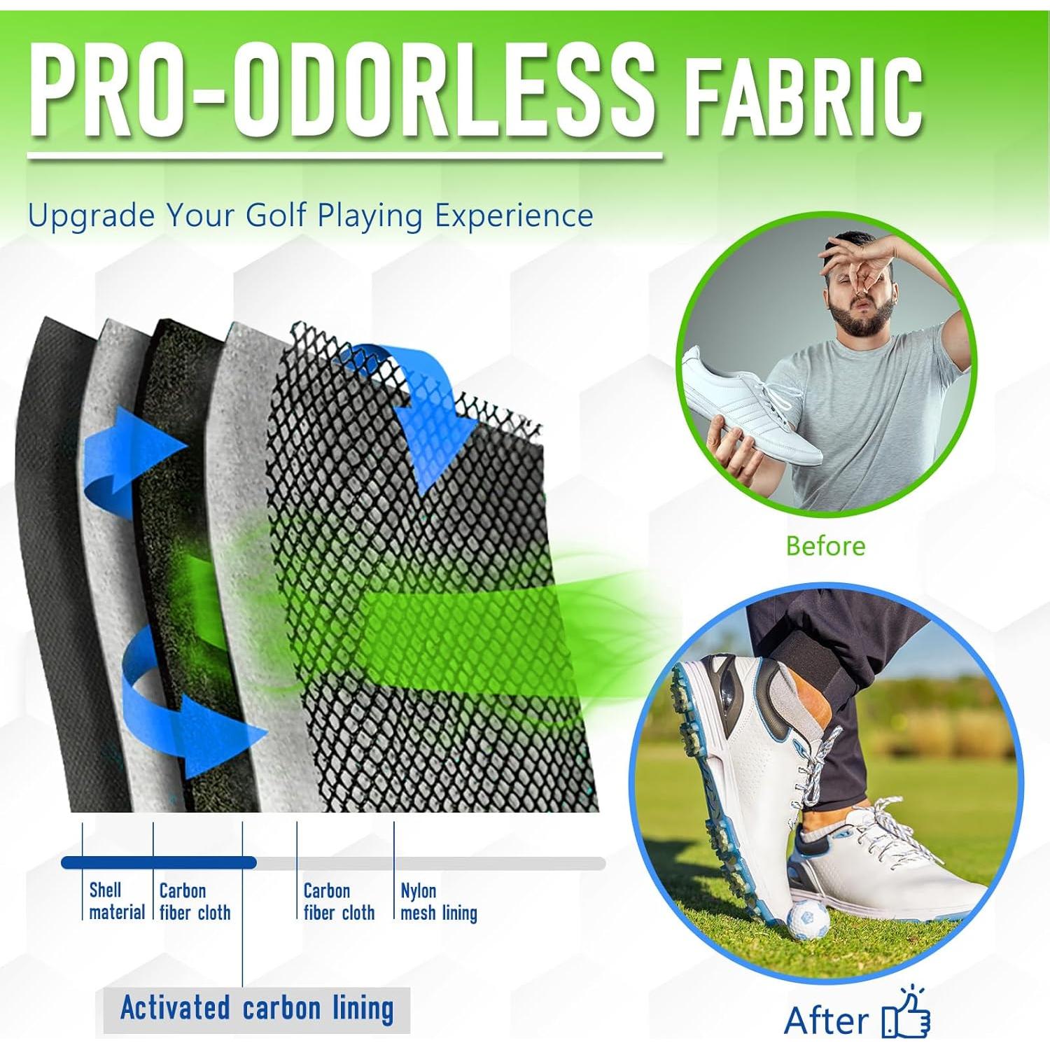 Bolsa para Zapatos de Golf Hombres - Impermeable y Ventilada