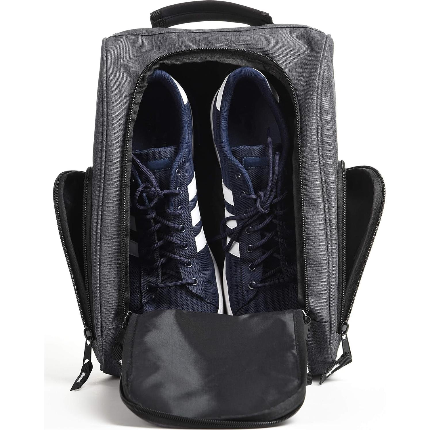 Bolsa para Zapatos de Golf Athletico Gris con Ventilación