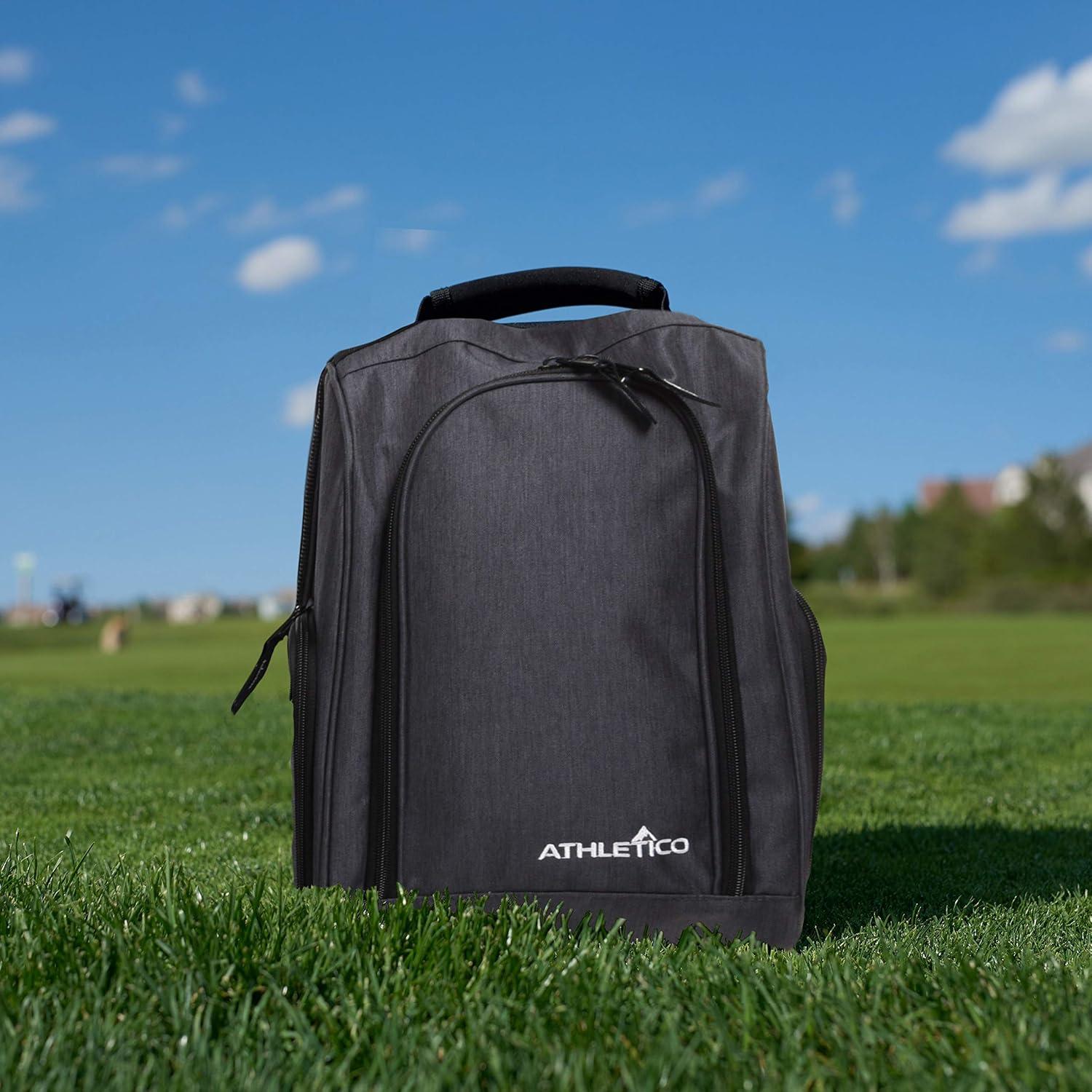 Bolsa para Zapatos de Golf Athletico Gris con Ventilación