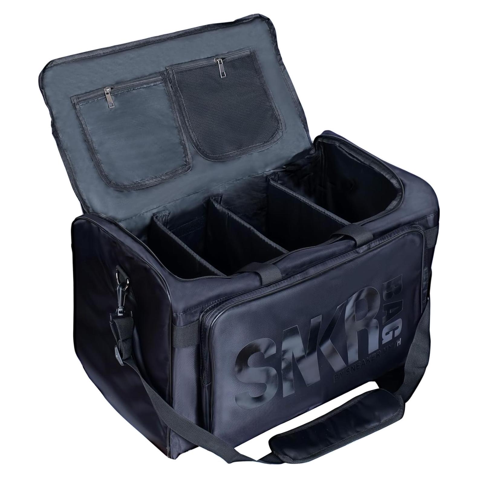 Bolsa de Viaje para Zapatillas Impermeable Negro - 4 Pares