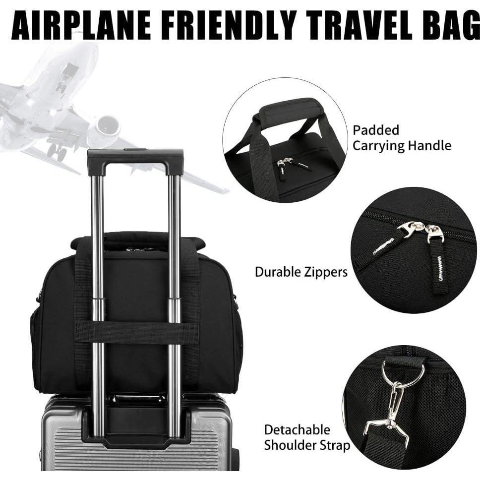 Bolsa de Gimnasio Duffle Mini SeaRock 36x20x25 cm con Compartimento para Zapatos