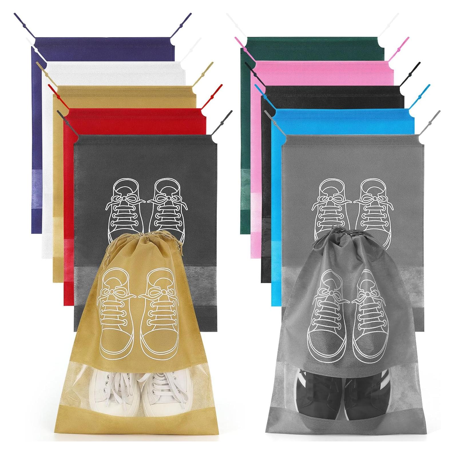 10 Bolsas de Zapatos Portátiles KINYFY 32x44 cm Impermeables